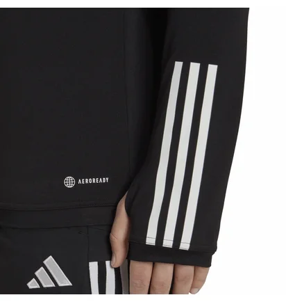 Кофта мужская Adidas Long-Sleeve T-Shirt Tiro23 C Tr Top Black HK7644