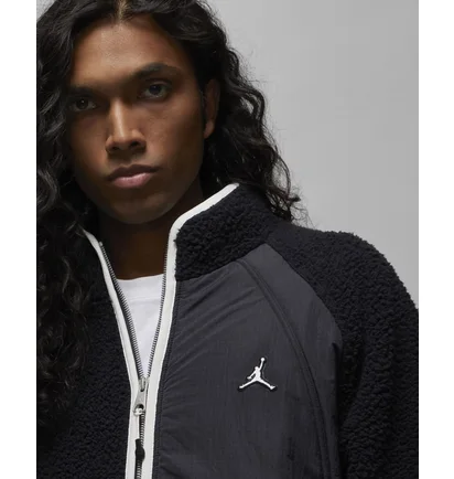 Толстовка чоловіча Air Jordan Essentials Full-Zip Winter Black Dv1583-010