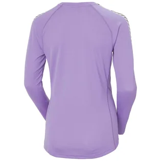 Термобелье женское Helly Hansen Lifa Active Stripe Crew Violet 49413-699