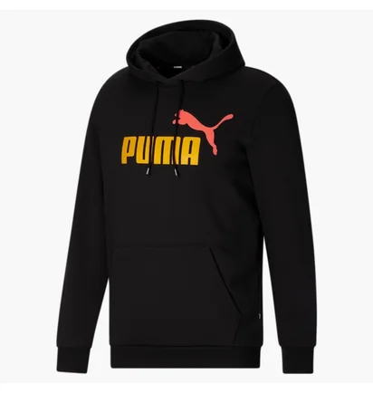 Худи мужское Puma Essentials Big Logo Hoodie Black 846849-91