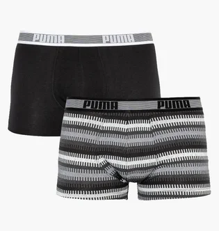 Труси чоловічі Puma Worldhood Stripe Black/Grey (2 шт) 501004001-200
