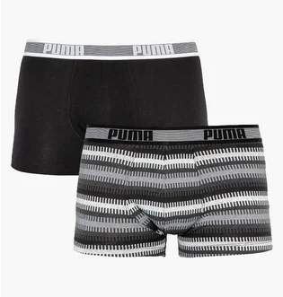 Труси чоловічі Puma Worldhood Stripe Black/Grey (2 шт) 501004001-200