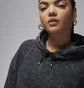 Худи женское Air Jordan Flight Fleece Washed Hoodie Black FN5738-010