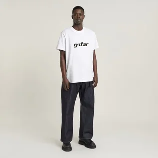 Футболка унисекс G-Star Cursive Ts Dk White D25683-C336