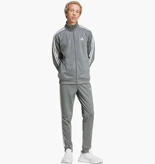 Спортивный костюм мужской Adidas Basic 3-Stripes Tricot Track Suit Grey IY6649