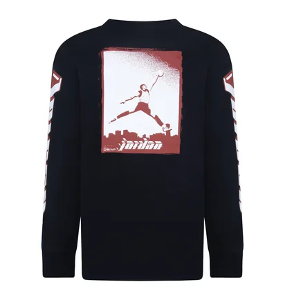 Лонгслів дитячий Air Jordan Chicago Motion L/S Tee Black 95C902-023