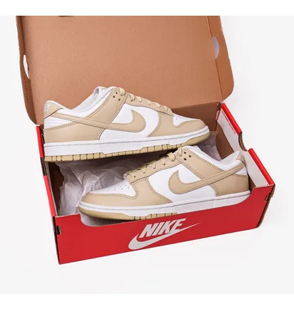 Кросівки чоловічі Nike Dunk Low Retro White/Beige DV0833-100