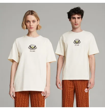 Футболка унисекс Puma X Palomo Graphic Tee Beige 625558-65