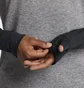 Кофта чоловіча Nike Therma-Fit Run Grey/Black Dq6522-010