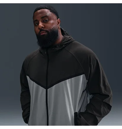 Ветровка мужская Nike Teechfleece Grey HM7151-065