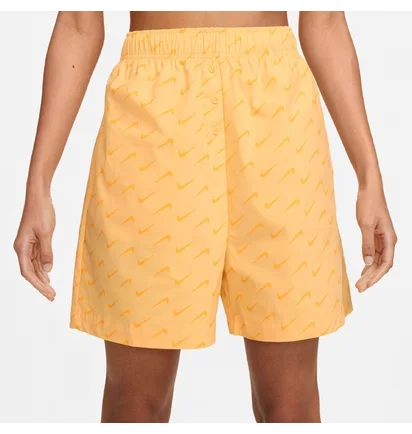 Шорты женские Nike Sportswear Everyday Modern High-Waisted Woven Shorts Yellow DV7932-795
