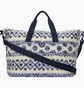 Сумка женская Victoria's Secret Cozy Plush Weekender White/Blue 27160241