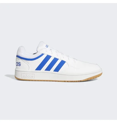 Кросівки чоловічі Adidas Hoops 3.0 Low Classic Vintage Shoes White/Blue Gy5435