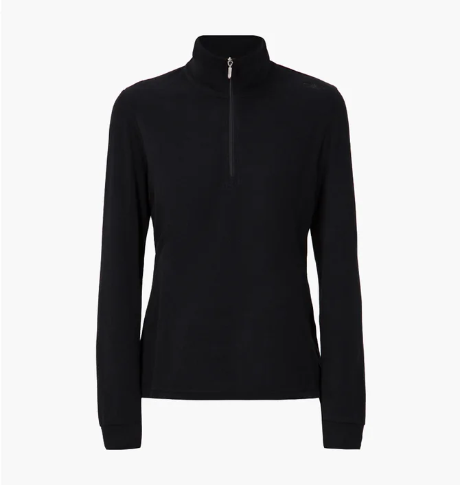 Кофта женская Cmp Fleece Sweat Black 3G27836-U901