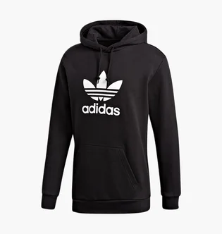 Худи мужское Adidas Trefoil Hoodie Black DT7964