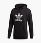 Худи мужское Adidas Trefoil Hoodie Black DT7964