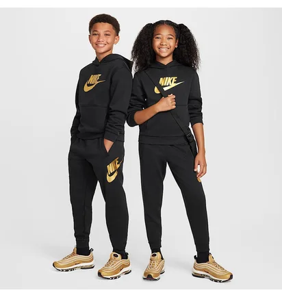 Штаны детские Nike Gold Logo Black HQ0981-010