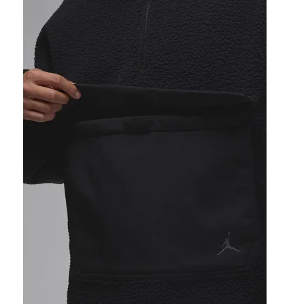 Худи мужское Air Jordan Flight Sherpa Top Black FV7452-010