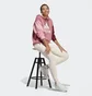 Худи женское Adidas Essentials Big Logo Oversized French Terry Hoodie Pink Ic9869