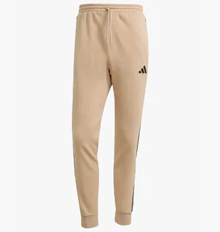 Штаны мужские Adidas Essentials 3-Stripes Fleece Beige JX0712