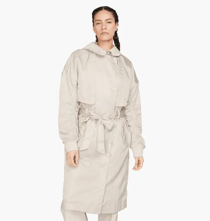 Парка жіноча Nike Nsw Essential Trench Beige FB4521-104