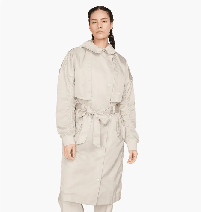 Парка жіноча Nike Nsw Essential Trench Beige FB4521-104