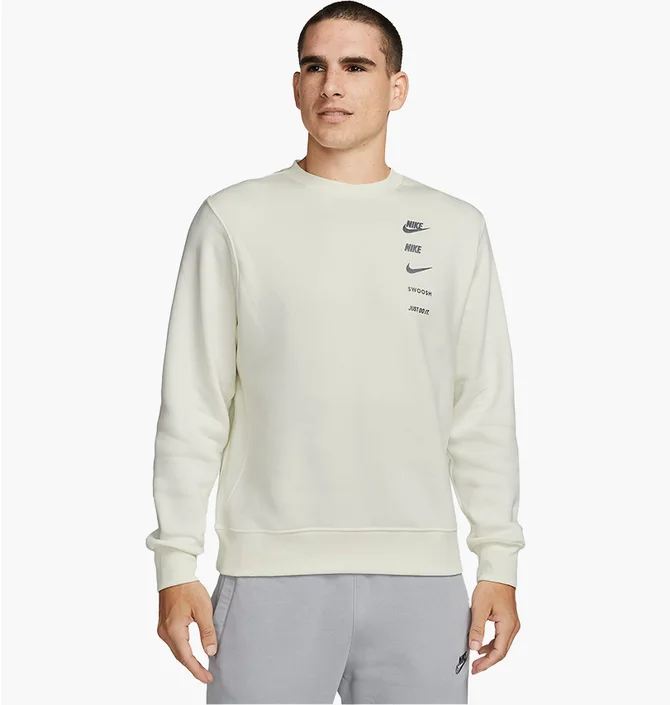 Світшот чоловічий Nike Sportswear Standard Issue Beige FJ0551-133