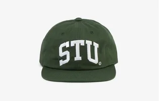 Кепка унисекс Stussy Stu Arch Green 1311066-0401