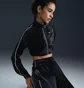 Кофта женская Nike Cllctn Velour Fz Black FZ3679-010