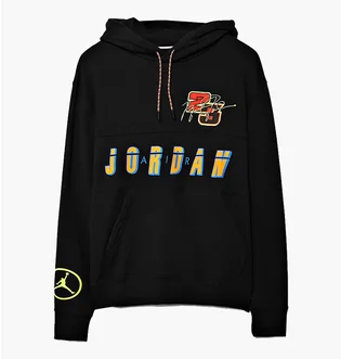 Худі чоловіче Air Jordan Sport Dna Black CV2743-010