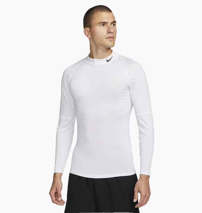 Лонгслів чоловічий Nike Dri-Fit Pro White FB7908-100