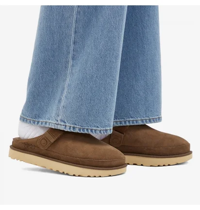 Тапочки жіночі UGG Goldenstar Clog Brown 1138252-HCK