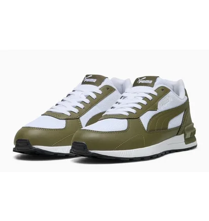 Кроссовки мужские Puma Graviton Sl Remix Green/White 396104-06