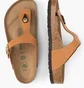 Тапочки жіночі BIRKENSTOCK Gizeh Bfbc Earthy Vegan Olive 1025062
