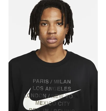 Футболка мужская Nike T-Shirt Sportswear Black FD1249-010