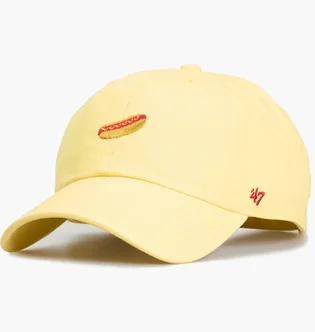 Кепка унісекс 47 Brand Food Base Runner Icon Yellow BSRIC1411GWS-MZ