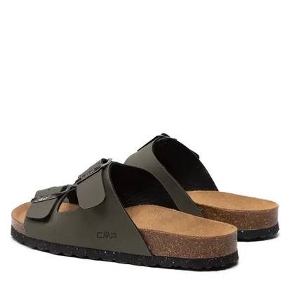 Тапочки мужские Cmp Eco Thalitha Slipper Grey 3Q91017-F832