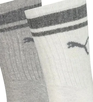 Шкарпетки унісекс Puma Crew Regular Stripe Grey (2 пари) 261058001-002