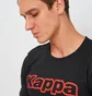 Футболка мужская Kappa Mezza Manica Girocollo Con Stampa Logo Pet Black K1335-NERO