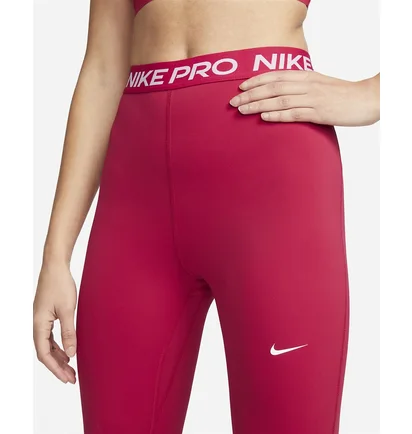 Леггинсы женские Nike Womens High-Waisted 7/8 Mesh Panel Leggings Pink DA0483-614