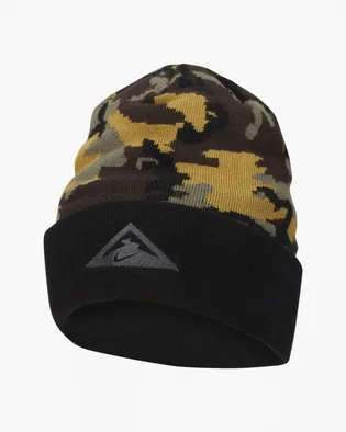 Шапка унисекс Nike U Df Beanie Trail Camo Dv3344-222