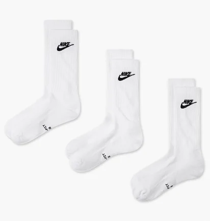 Шкарпетки чоловічі Nike Everyday Elevated Crew White IH8522-901