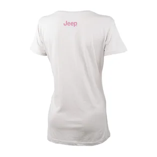 Футболка жіноча Jeep T-Shirt Star Botanical Print J22W White O102614-J863