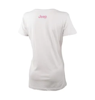 Футболка женская Jeep T-Shirt Star Botanical Print J22W White O102614-J863