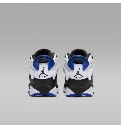 Кроссовки мужские Air Jordan 6 Rings Black/White 323419-142
