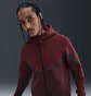 Толстовка чоловіча Nike Tech Fleece Bordo HV0949-619