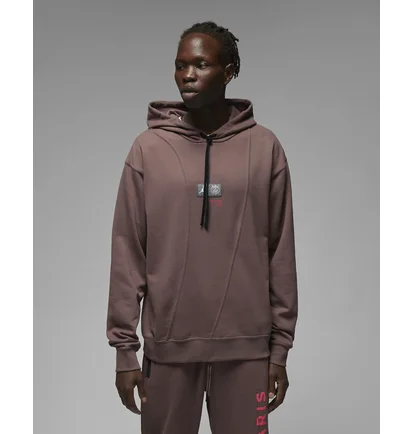 Худи мужское Air Jordan Paris Saint-Germain Pullover Hoodie Brown Dm3096-291