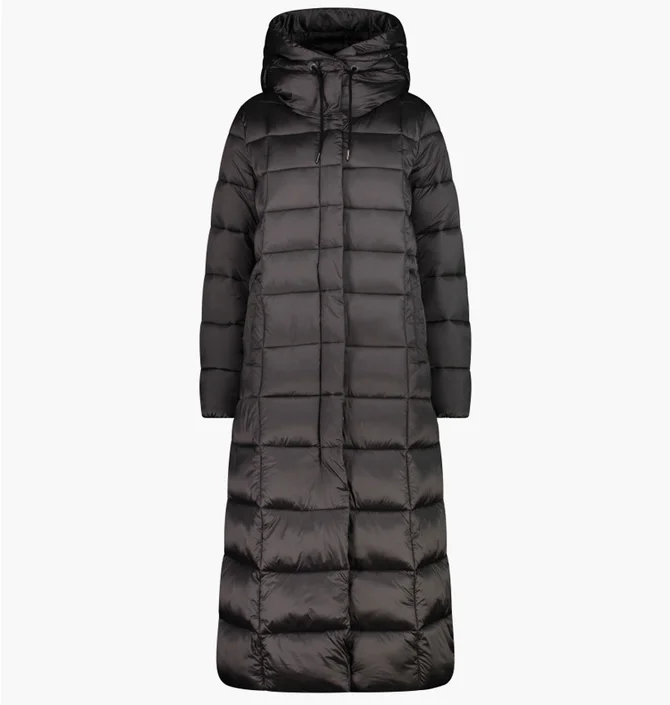 Парка женская Cmp Coat Fix Hood Black 32K3136-E910
