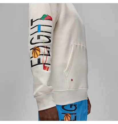 Худи унисекс Air Jordan Art Fleece Hoodie Beige HF5470-133