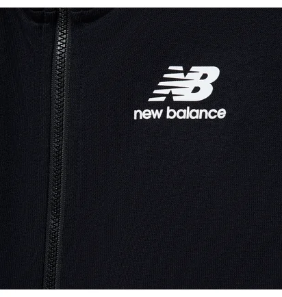 Толстовка детская New Balance Essentials Stacked Logo Black YJ31536BK